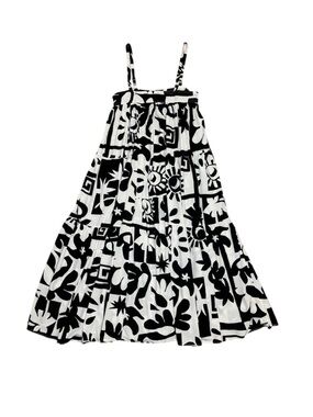 Abel The Label Black and White Trapeze Dress